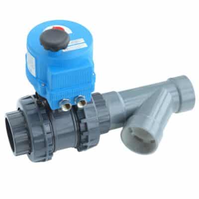 2" - 4" actuated valve